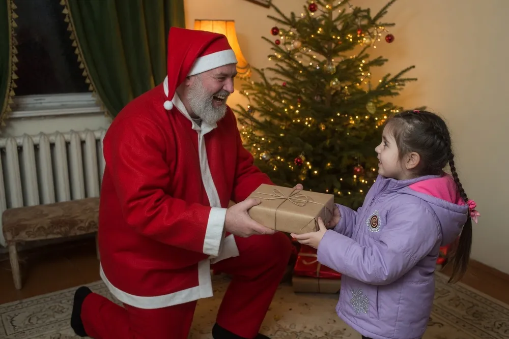 A present from the sack